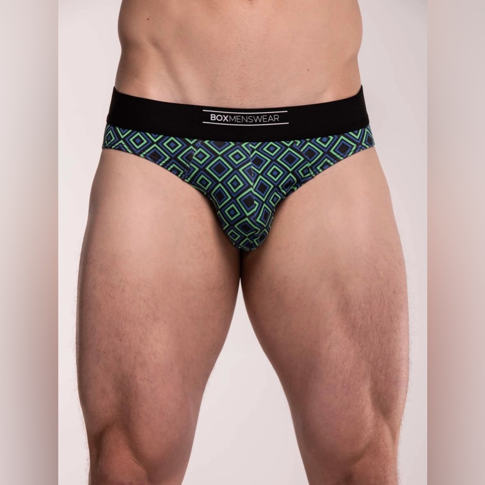BoxMenswear Feature Fit 3.0 Boxer Briefs Gemstone Medium NWT